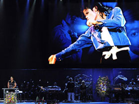 Michael Jackson public memorial held in Los Angeles