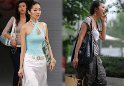 Street Shots of Chengdu Girls