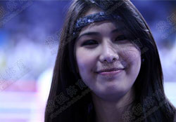 Beautiful Muaythai Ambassador at the 2010 Beijing Sport Accord Combat Games