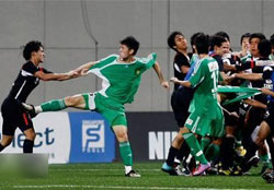 Urgly Group Fight During Football Match