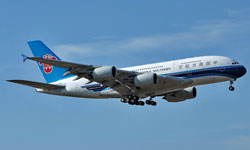 Southern Airlines' Beijing-Hong Kong Flight Route to Get Airbus A380