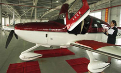 China's First Private Airplane Store Opens in Zhuhai