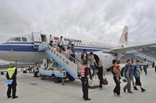 Dalian-Ordos-Xining Flight Route Opens 