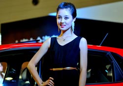 Auto Models at 2012 Taiyuan Intern'l Auto Show