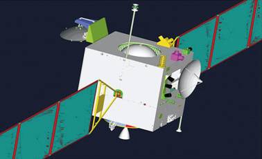 NASA computer model of Chinese spaceship Chang'e 1