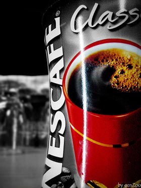 Nescafe coffee can