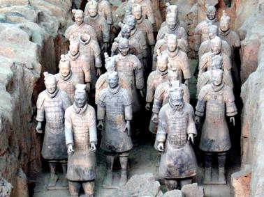 Terracotta warriors xian china
