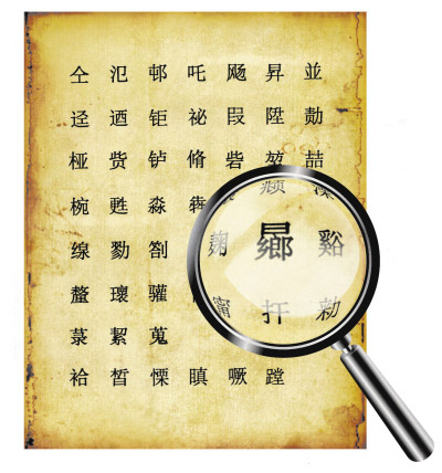  know the pronunciation and meanings of these unusual Chinese characters