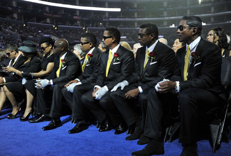 Michael Jackson public memorial held in Los Angeles