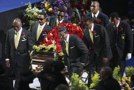 Michael Jackson public memorial held in Los Angeles