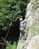 Rock climbing contest