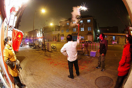 Fireworks in China, Spring festival, Chinese New Year