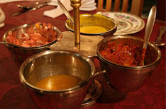 At Taste of India in Beijing