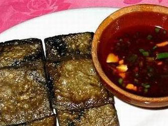 Dirty stinky tofu china street snack