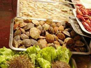 Unsafe seafood china