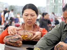 Sweet potato dirtiest snacks china