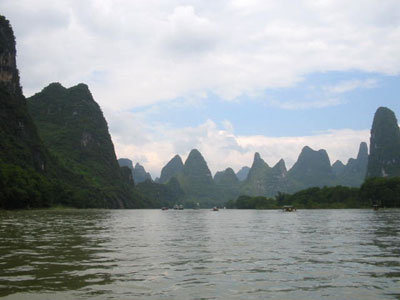 Li river cruise Guilin