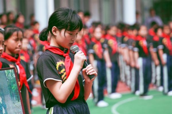 Chinese high school student