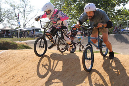 Biking