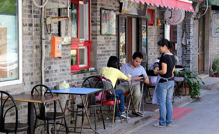 New restaurant, Hutong restaurant, Caf&eacute; in Beijing
