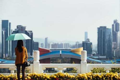 Woman in China