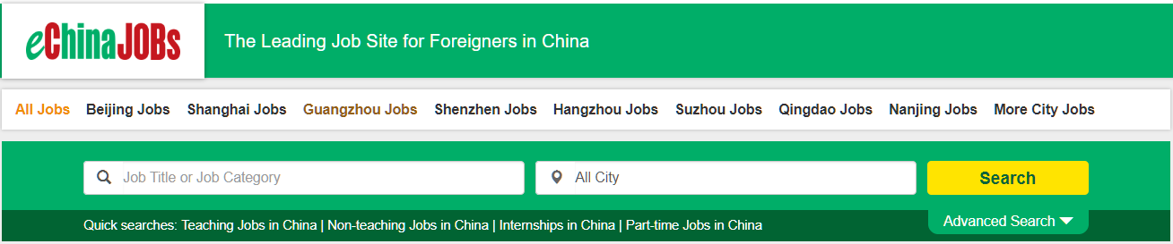 echinacities search jobs