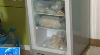 Woman Puts Ice Cream Cake in Freezer; Cake Explodes for Some Reason 