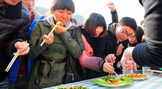 A Buffet of Bugs Held at Huazhong Agricultural University
