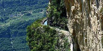Stunning Photos of a Canal Carved into a Mountain in Hubei