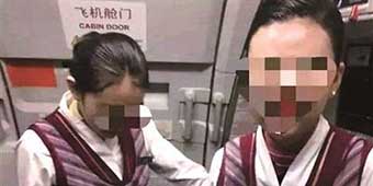 Jerk Throws Water on Flight Attendants on China Southern Flight