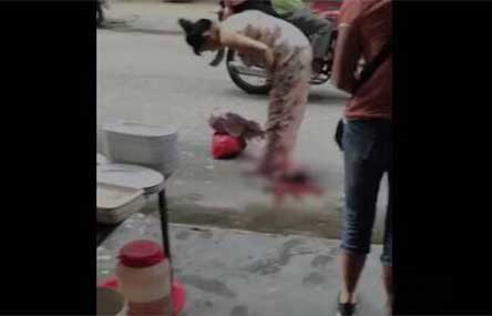 Chinese Woman Gives Birth in Street, Walks Home with Baby